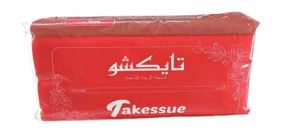 Takessue 600 sheet Tissue 30 pack per carton