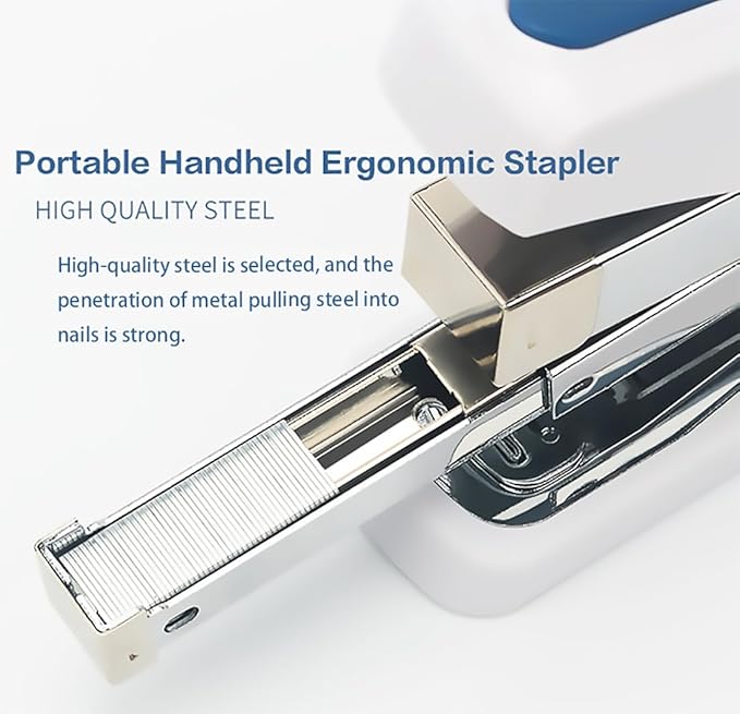 Stapler for Desk - 50 Sheet Capacity,With Built-in Staple Remover
