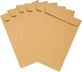 Brown Manila Peel & Seal Envelope A5 10" X 7"(255mm x 176mm), Pack of 50