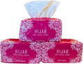 HIJAB Facial Tissue, Ultra-Soft Pack Of 30 Nylon Facial Tissue (600x2) Ply Soft Fluffy Tissue For All Skin.