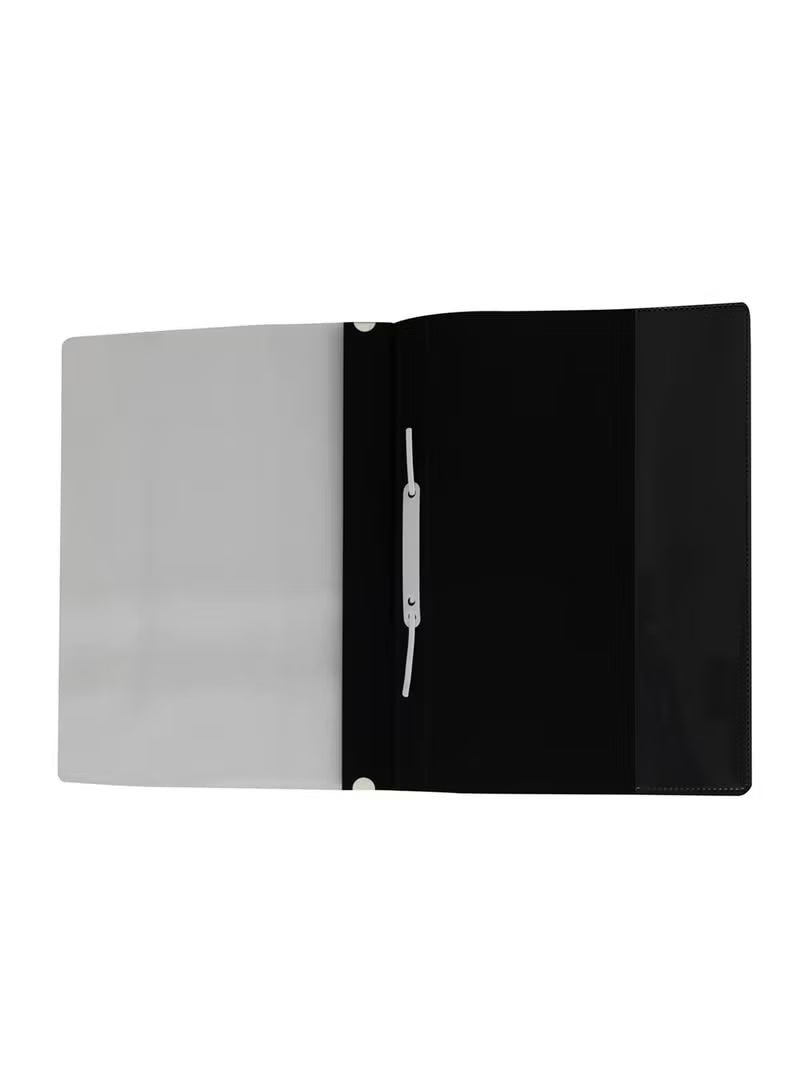 Maxi 5-Piece A4 Report File Black Cover