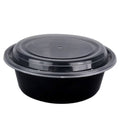 BLACK BASE CONTAINER RO 24/32/40 WITH LID 1X150
