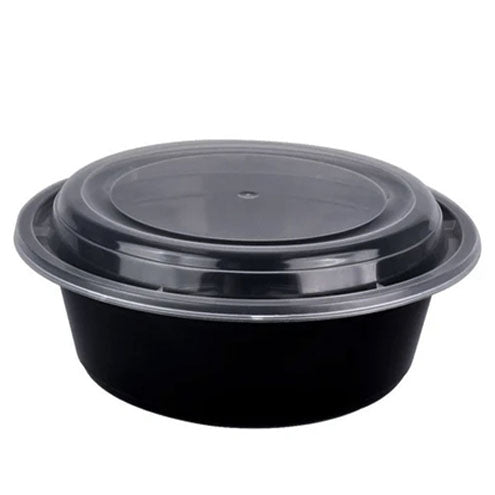 BLACK BASE CONTAINER RO 24/32/40 WITH LID 1X150