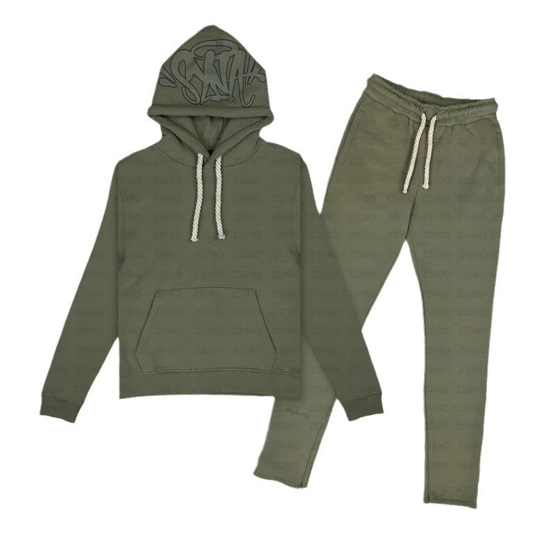 Printed Loose Sweater Hip Hop Street Wear Men&#039;s And Women&#039;s Pullover Casual Suit