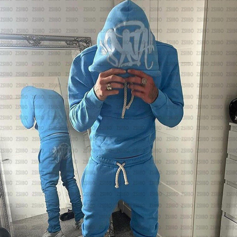 Printed Loose Sweater Hip Hop Street Wear Men&#039;s And Women&#039;s Pullover Casual Suit