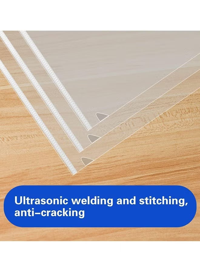 30 Pack Clear Plastic A4 Document File Folder Project Organiser Protector