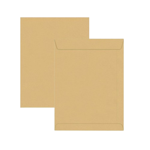 Hispapel Brown Envelope 16" X 12" (A3), 120 gsm, ( Pack of 50 pcs)