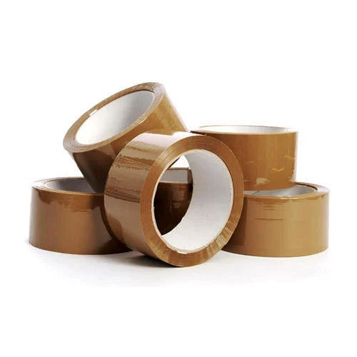 Brown Packaging Tape 2" x 100 yards (Pack of 6 rolls)