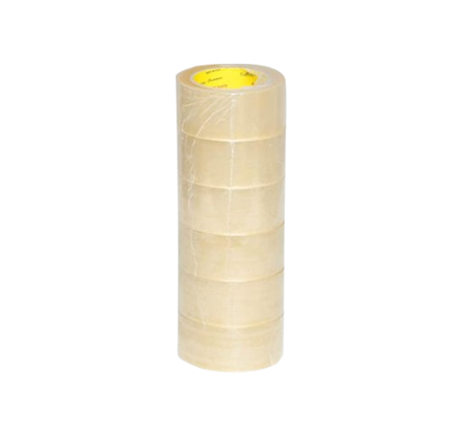 Clear Packaging Tape 2" X 100 yards ( pack of 6 rolls)