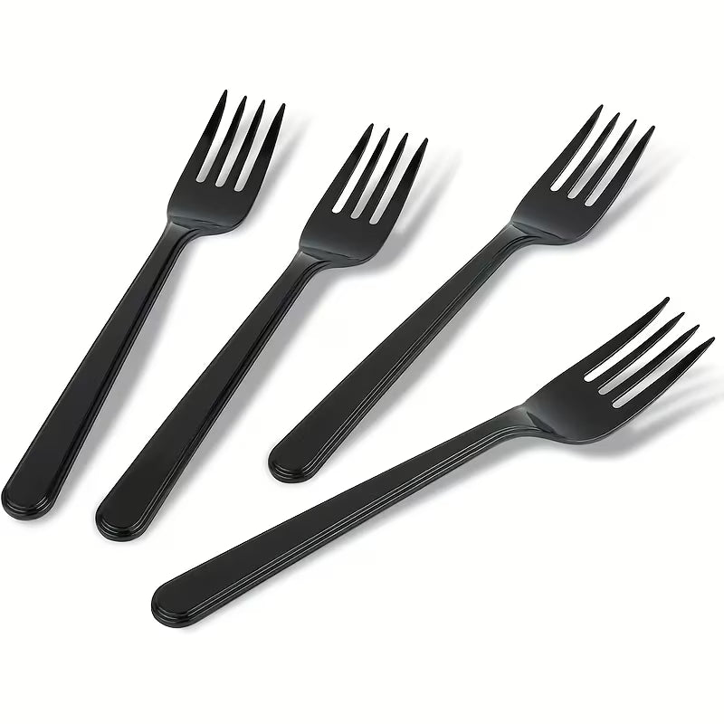 Heavy Duty Plastic Fork (Black Colour) 2000 pcs